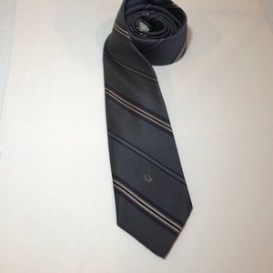 Christian Dior Tie woven in Italy 5% silk 95% Poly